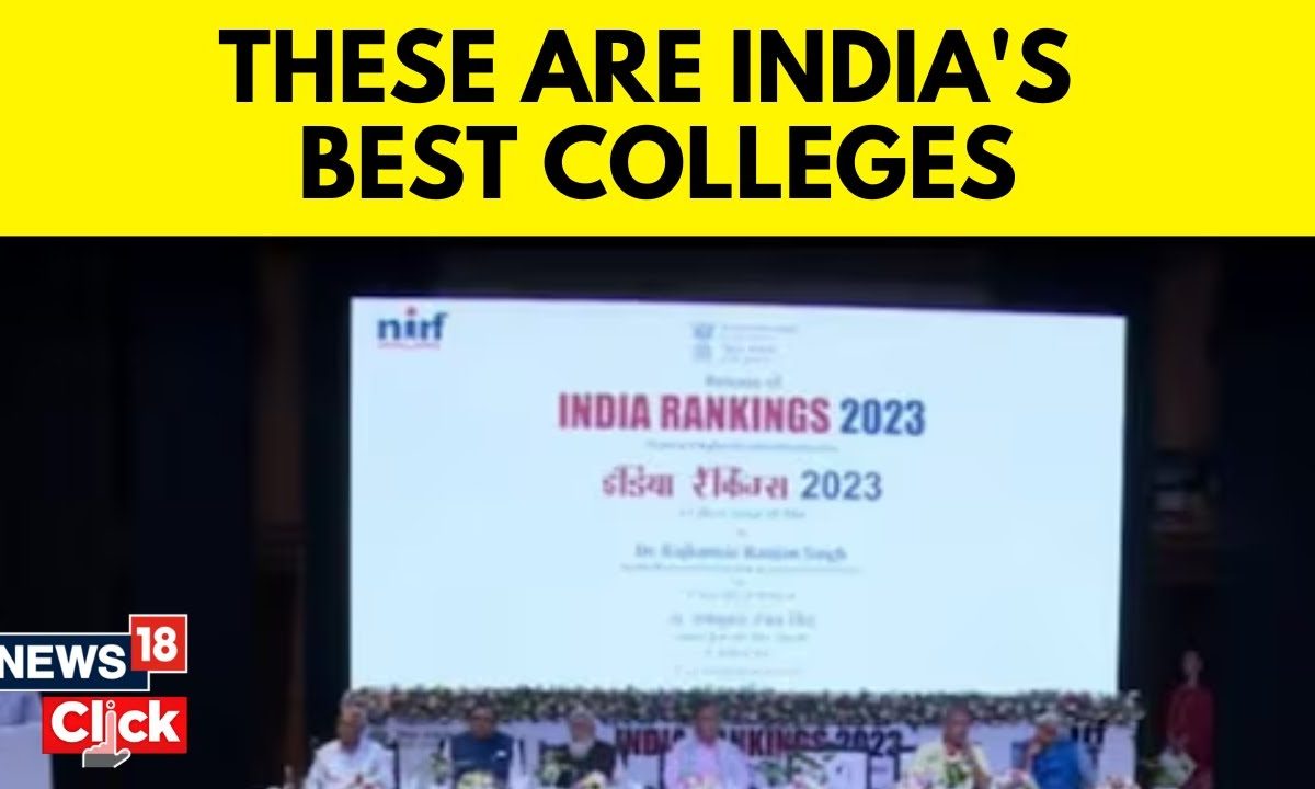 Nirf Ranking 2023 Iit Madras Iisc Bengaluru Top Institutes Miranda House Best Among Colleges 3667