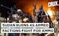 Fuel Station In Flames As Warring Military Factions Fight To Control Ammunition Depot | Sudan War