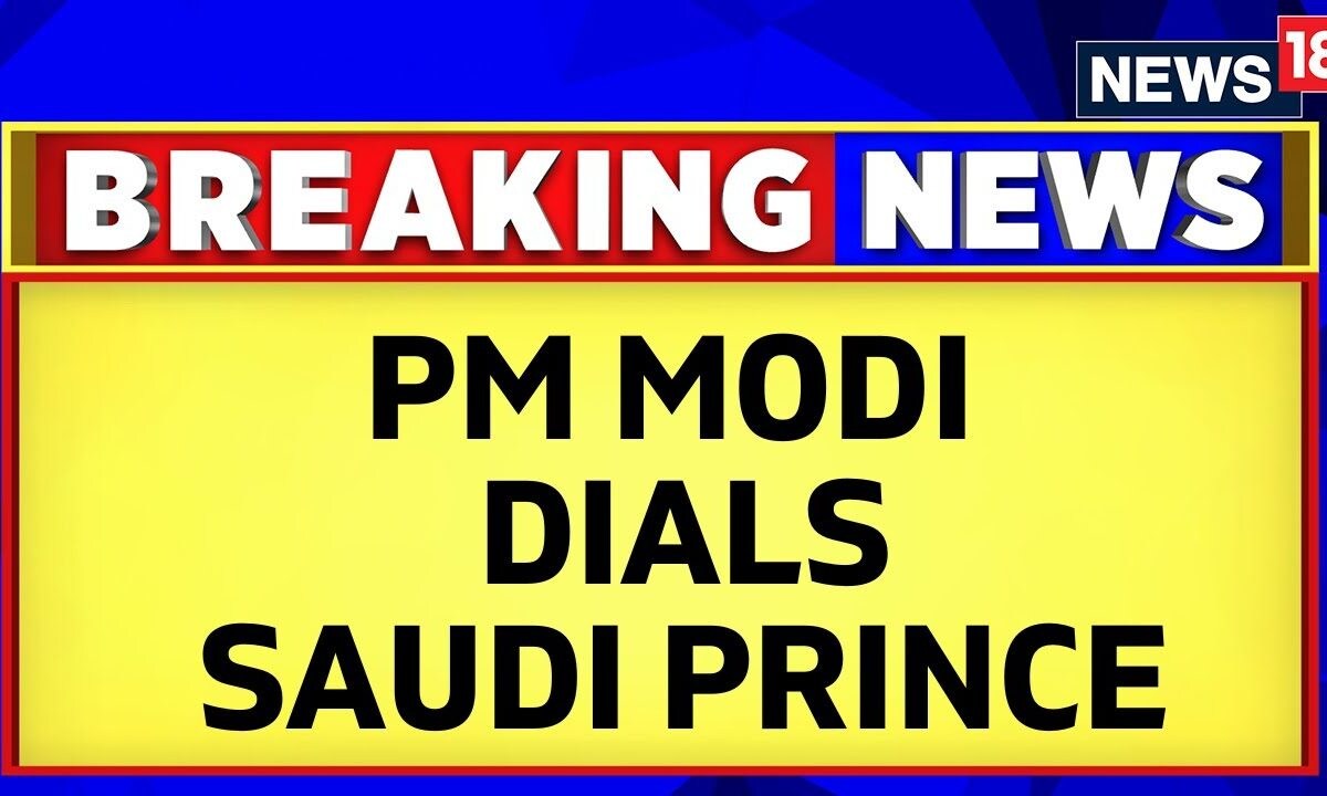 Pm Modi Holds Talk With Saudi Crown Prince Mohammed Bin Salman Thanks