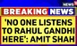 'Rahul Baba Is Going Abroad To...': Amit Shah Slams Rahul Gandhi On His US Remarks | English News