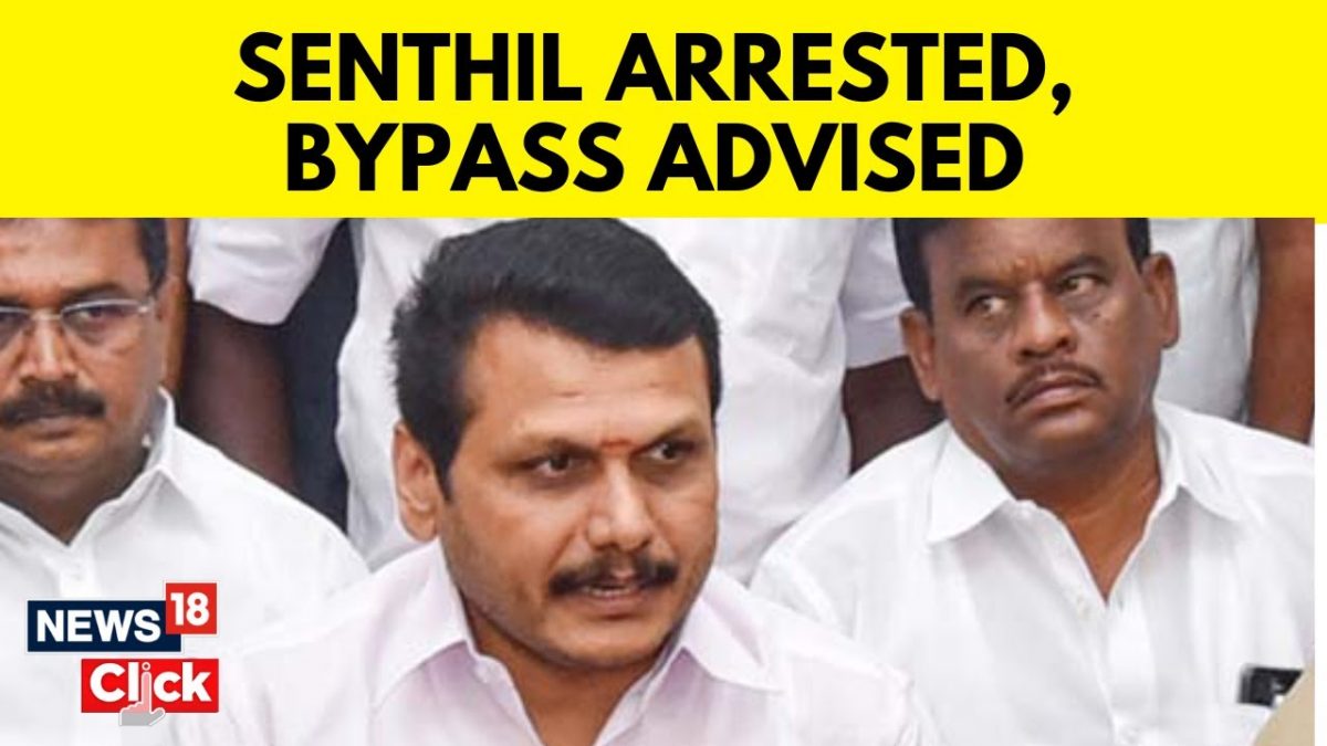 ED Arrests Tamil Nadu Minister V Senthil Balaji | V Senthil Balaji ...
