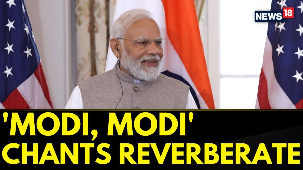 Modi Listen 'Modi, Modi' Chants At The Ronald Reagan Building Ahead Of PM Modi's ...
