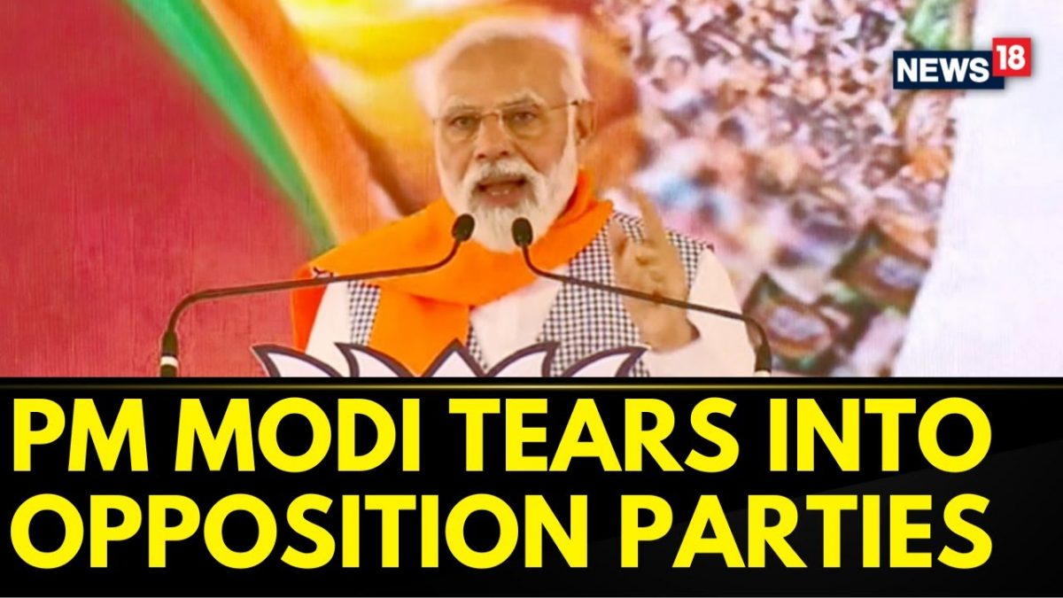 PM Modi Bhopal Rally | PM Modi Tears Into Opposition Parties During His ...