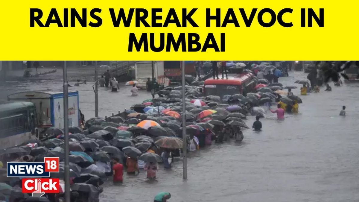 Mumbai Rains | Monsoon In Mumbai | Maharashtra News | Rain Mayhem In ...