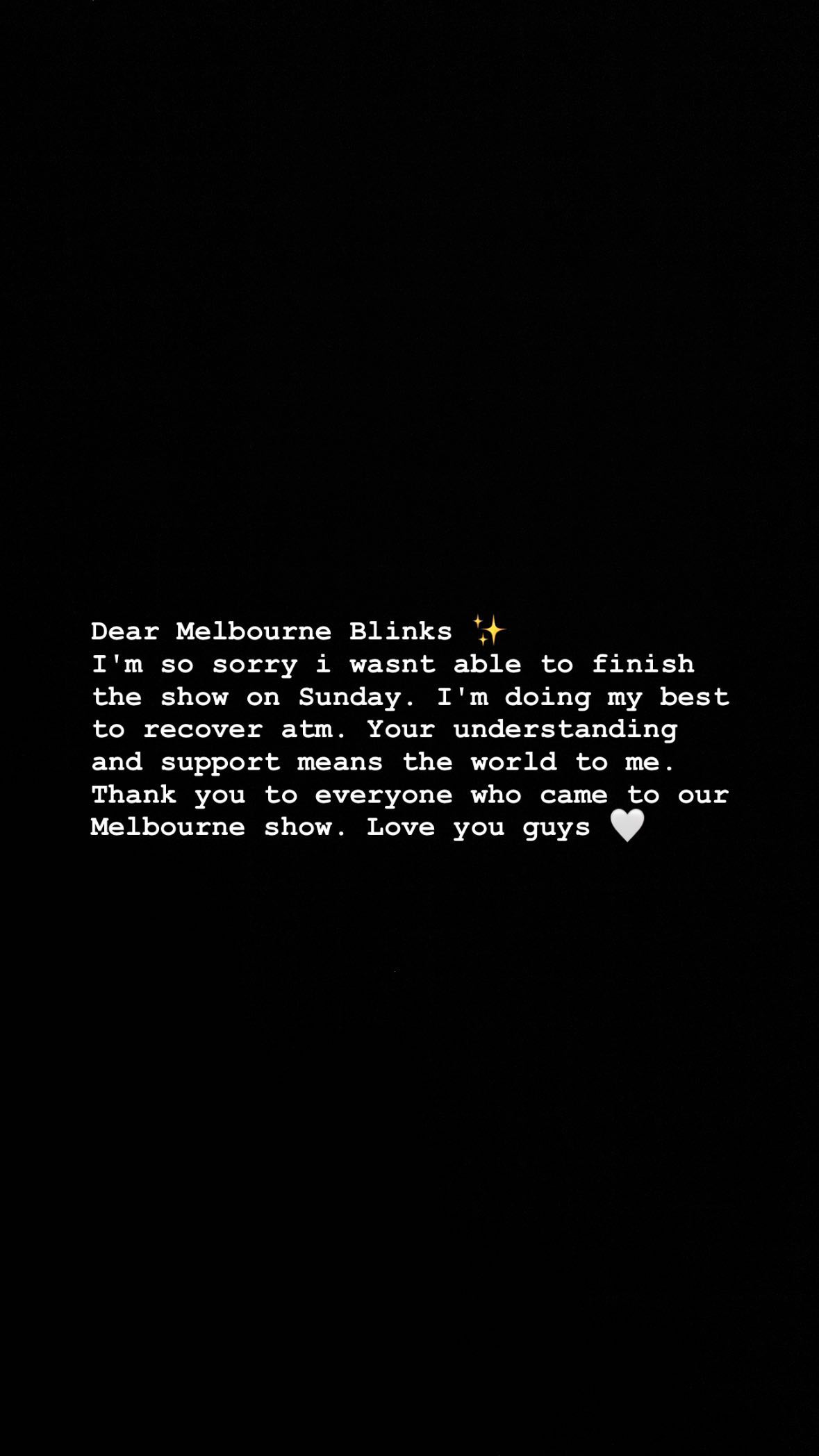BLACKPINK's Jennie apologizes for leaving her concert mid-way; DEETS Inside 2 353532686 1226600074721286 4114126607943293749 n