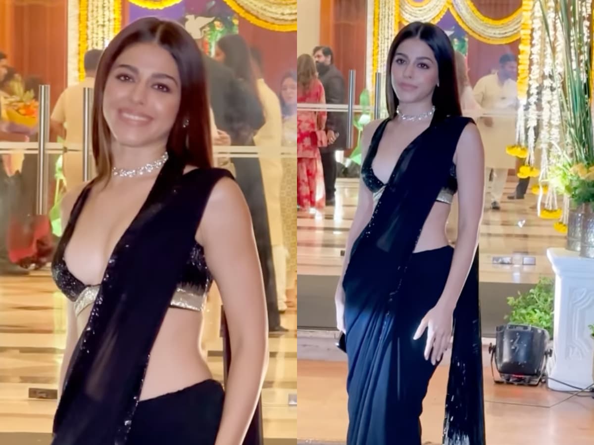 Miyain Ki Xxx Video - Alaya F Looks Smoking Hot In Very Glamorous Saree Paired With Sexy  Bralette, Video Goes Viral - News18
