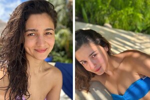 Alia Bhatt Looks Gorgeous In Purple Swimsuit In Latest Makeup-free Selfie, See Her Hottest Beach Style Moments