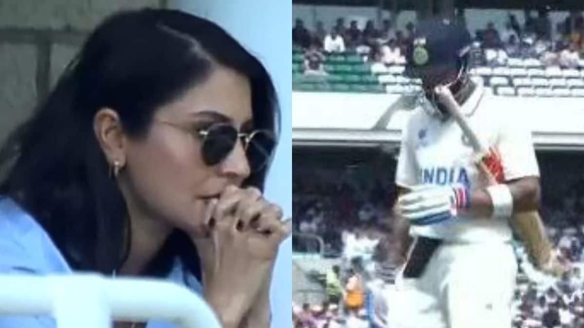 Anushka Sharma Heartbroken After Virat Kohli Dismissed at 49 In WTC Final, Photo Goes Viral - Vimarsana News