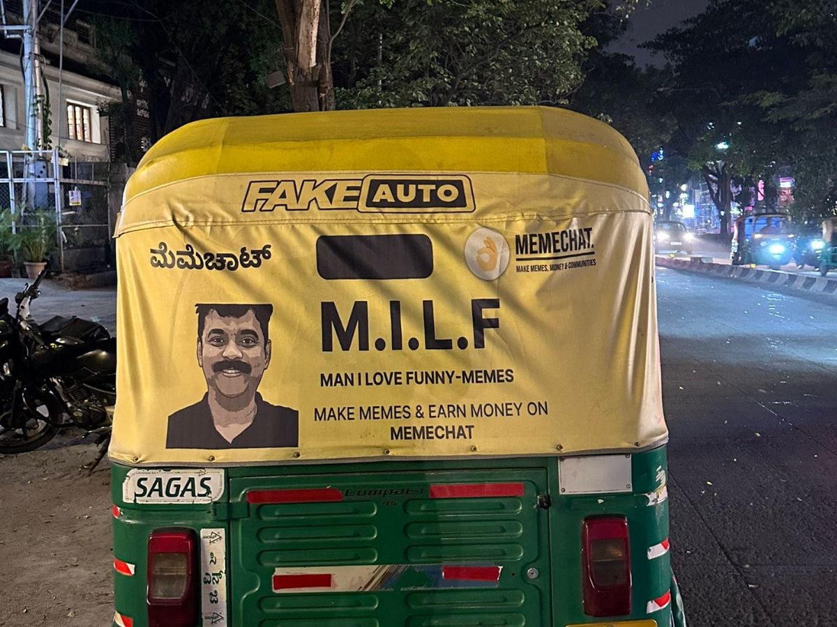 Peak Bengaluru Moment: This Auto With 'MILF' Slogan Has People Noticing  'Hidden Message' - News18