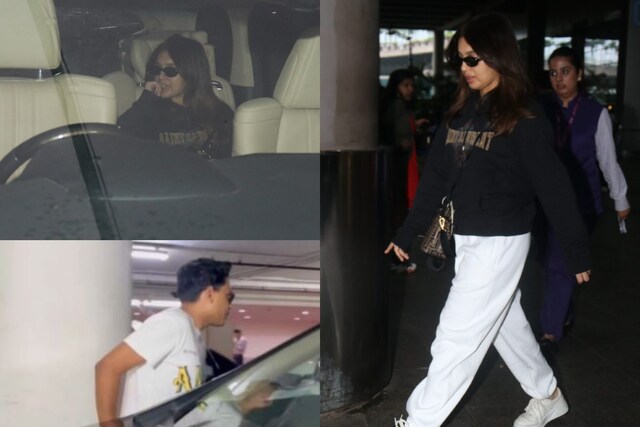 This is for the first time that Bhumi Pednekar and Yash Kataria have been spotted together. (Photos: Viral Bhayani) 