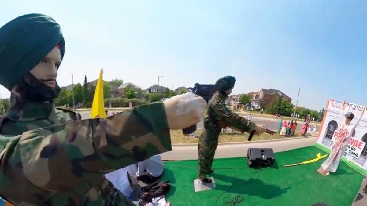 In Viral Clip, Indira Gandhi's Killing Shown in Parade by Khalistan Supporters; Canadian Envoy 'Appalled' - Vimarsana News