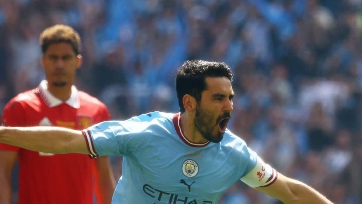 FA Cup: Ilkay Gundogan Brace Helps Manchester City Claim Title With Win Over Manchester United