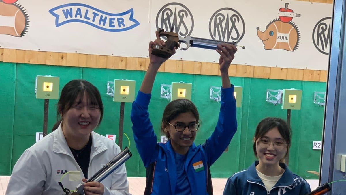 ISSF Junior World Cup: India's Sainyam Bags 10m Air Pistol Gold in Suhl