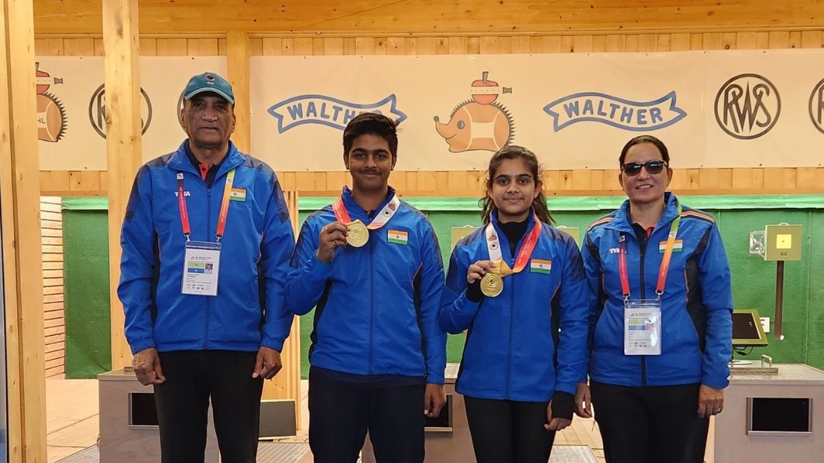 ISSF Junior World Cup: Gautami Bhanot, Abhinav Shaw Pair Claim 10m Air Rifle Mixed Gold