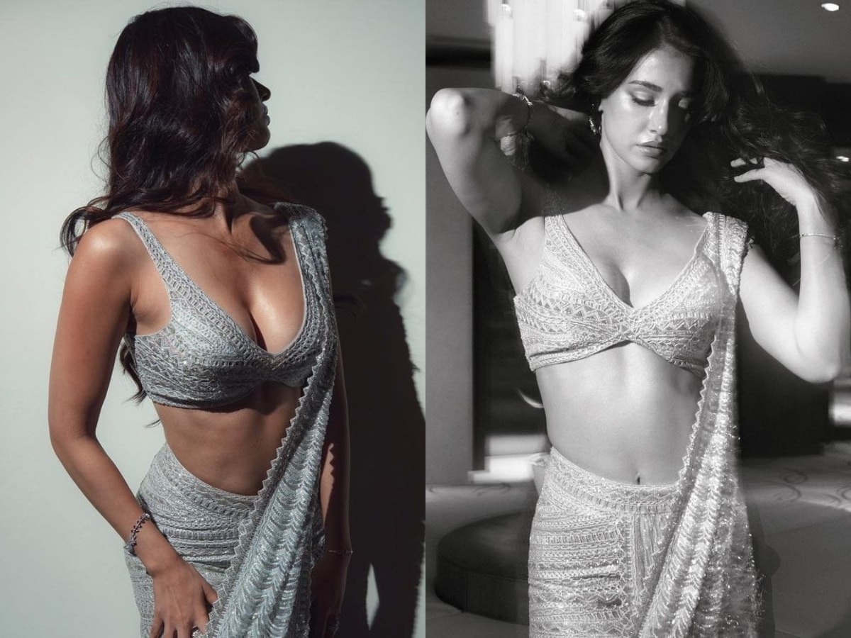Sexy! Disha Patani Goes Bold In A Sizzling Saree With Plunging Blouse, Hot  Video Goes Viral; Watch - News18