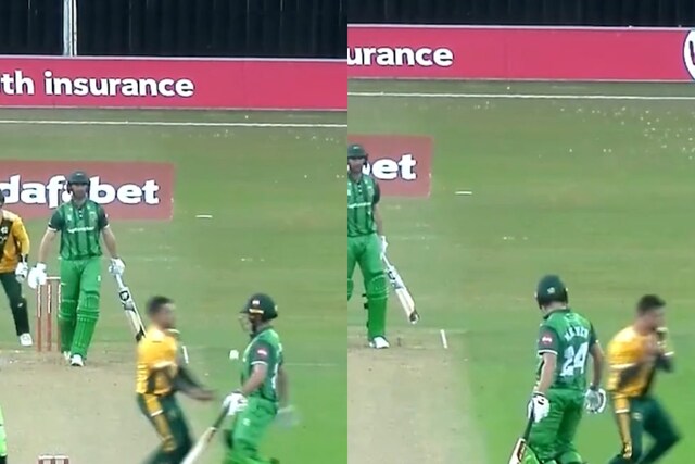 T20 Blast 2023: Bowler Takes Bizarre Catch After Ball Bounces Off Non ...