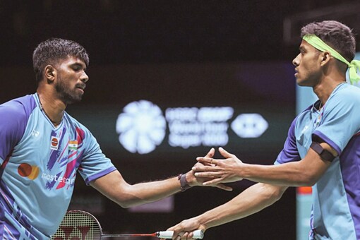 India's badminton stars Satwiksairaj Ranikreddy and Chirag Shetty (BAI Media/Badminton Photo)