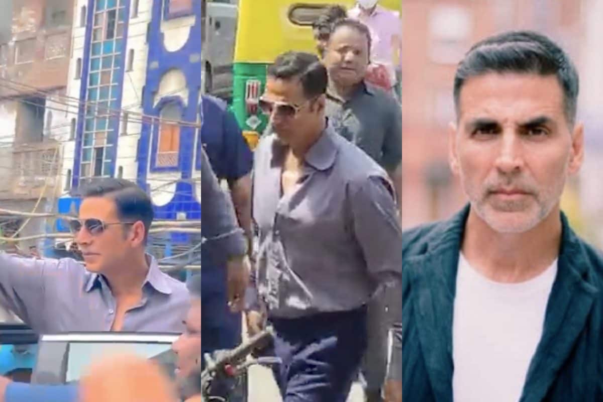 Akshay Kumar Shoots For His Next At Delhi's Jama Masjid, Greets Fans; Video Goes Viral