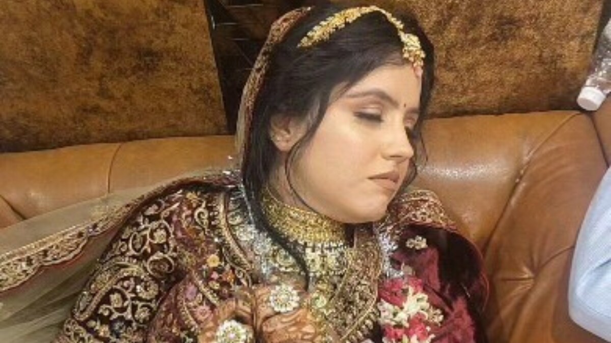 When Nap Is More Important Than Pheras: This Bride Is All Things Relatable