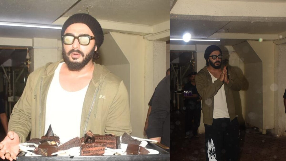 Arjun Kapoor Celebrates 38th Birthday With Paps Outside His Home; Watch