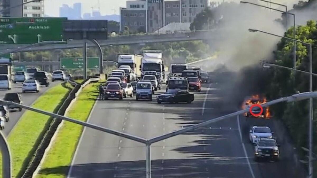 22 Tonnes Carpet Glue Spill Brings Vehicles to a Standstill in New