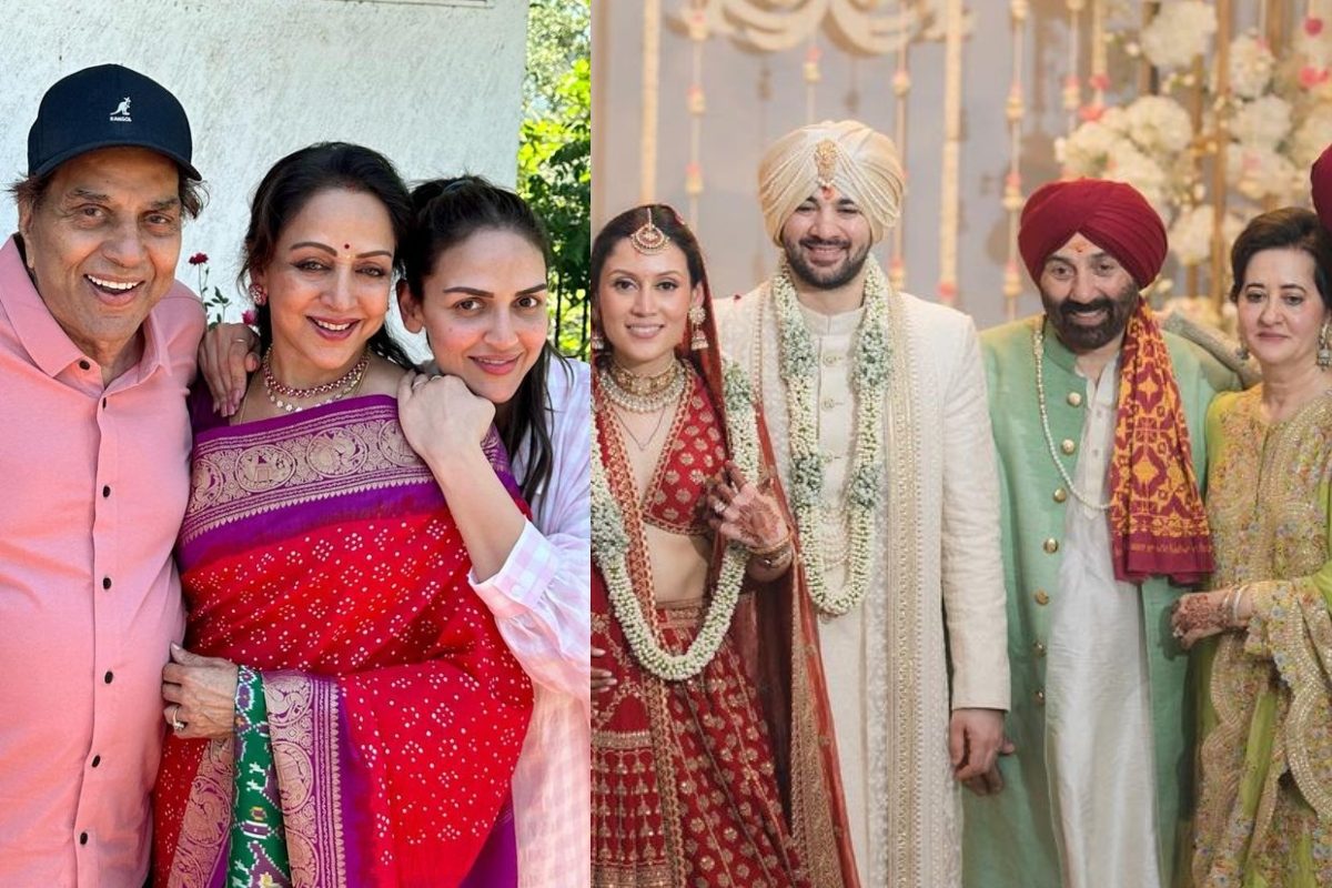 1200px x 800px - Hema Malini Family Reacts For 1st Time To Sunny Deol's Son Karan Deol's  Wedding - News18
