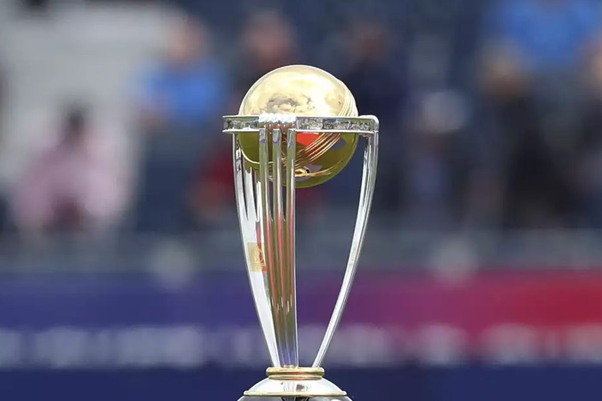 ICC World Cup Trophy.