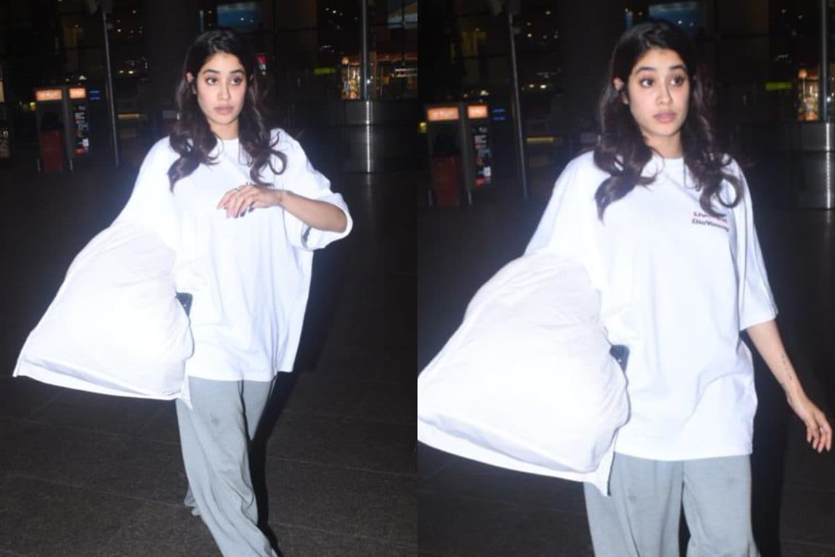 Janhvi Kapoor Brutally Trolled Again For Her Travel Pillow But She Doesn't Seem To Give a Damn, Watch