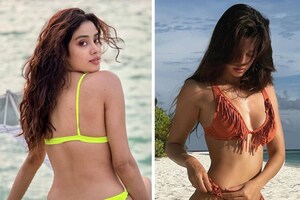 Janhvi Kapoor, Disha Patani, Sunny Leone, Mouni Roy, Anushka Sharma Slay In Bikinis, Check Out Their Sexy Pictures
