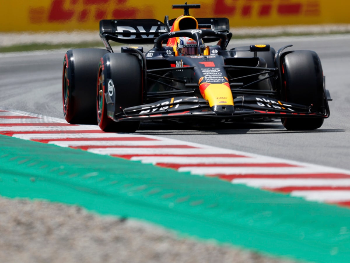 F1 Max Verstappen Takes Pole for Spanish Grand Prix