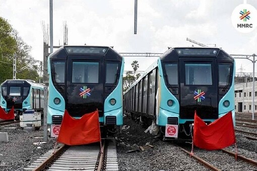The Navi Mumbai Metro Belapur-Pendhar Line 1 will commence on Friday at 3.00 pm. (Photo: MMRC)
