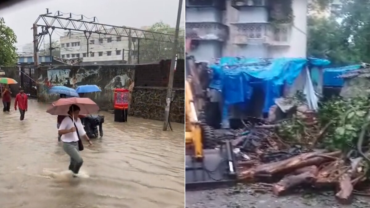 Mumbai Rain News LIVE: Orange Alert in Thane, 2 Killed in Mumbai, Magathane Metro Station Shut as Road Caves In; But Water Crisis Continues - Vimarsana News