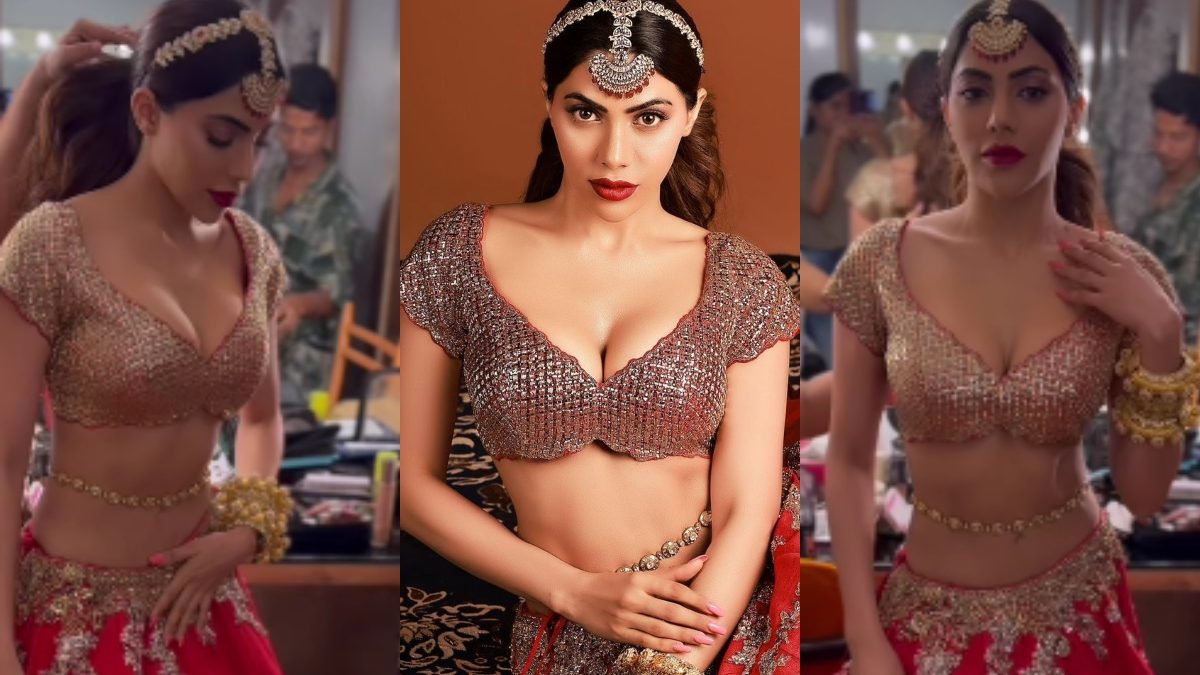 Sexy! Nikki Tamboli Turns Up The Heat In A Very Plunging Blouse, Hot Video  Goes Viral; Watch - News18