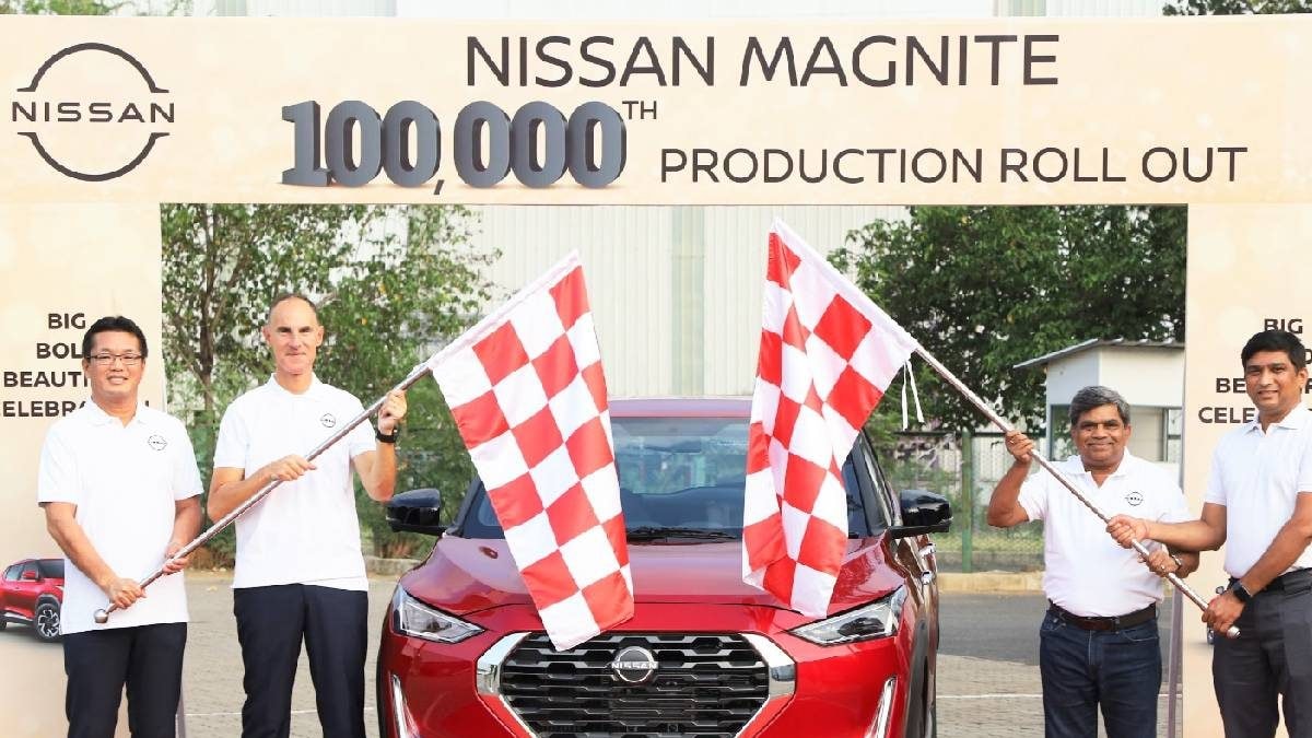 Nissan Magnite Crosses the 1 Lakh Production Milestone, Details Inside - Vimarsana News
