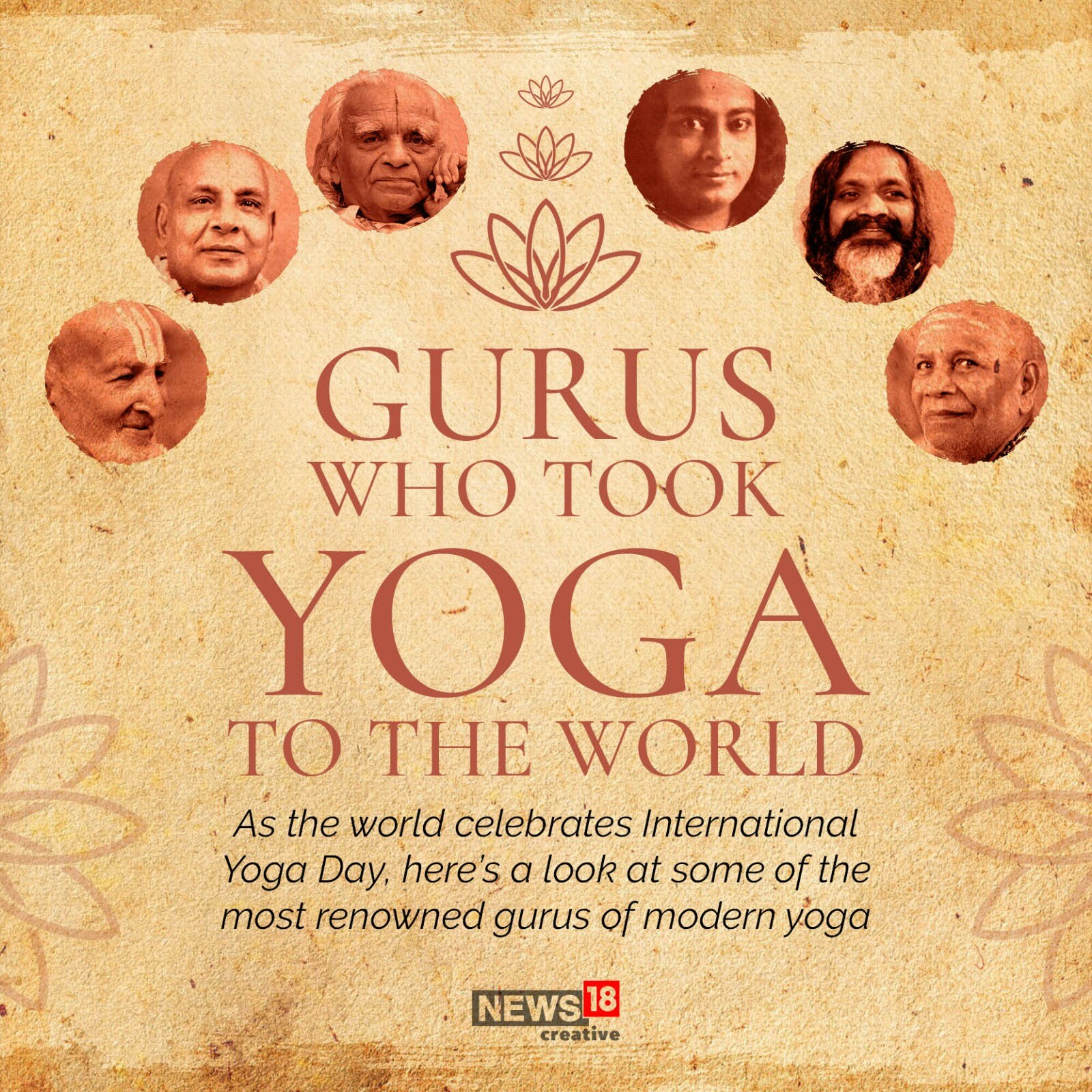 Gurus Who Took Yoga to the World