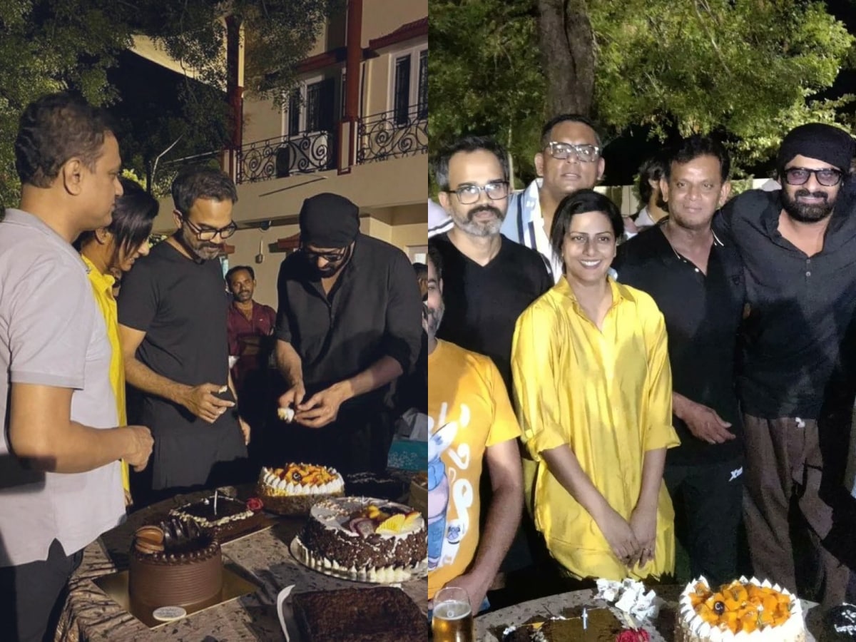 Prashanth Neel Cuts His Birthday Cake With Prabhas On The Sets Of Salaar,  Take A Look - News18