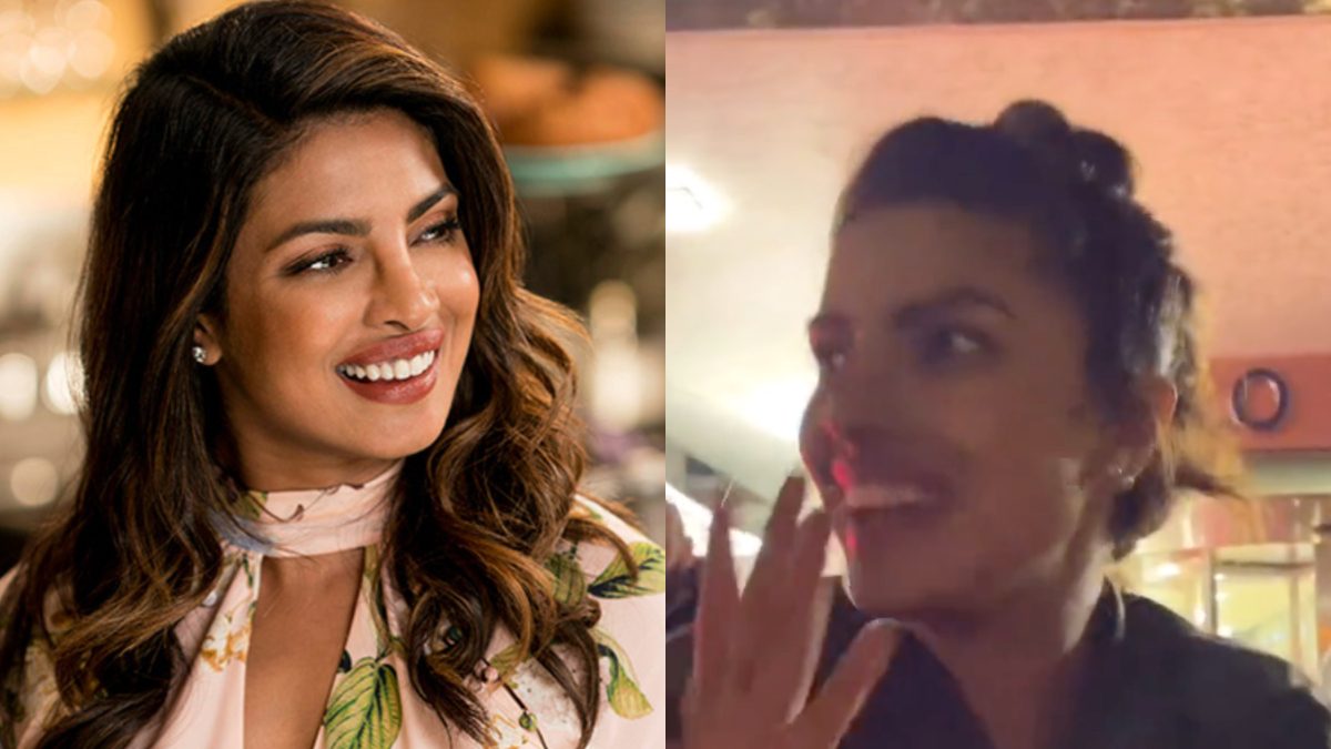 Priyanka Chopra Shakes Hands With Fans, Amid Head Of State Shoot In