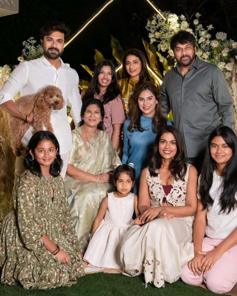  Family Goals- When Ram's sisters gave an intimate baby shower for their bhabhi, the images of the Konidela family truly set #FamilyGoals.