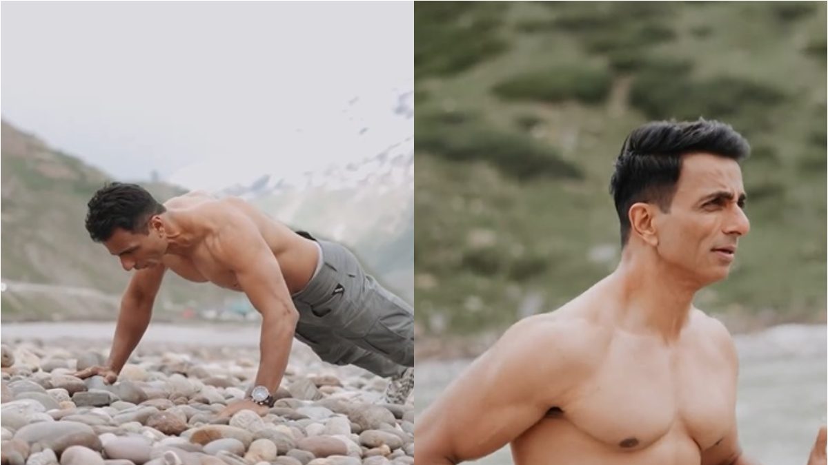 Sonu Sood Raises the Heat with his Shirtless Workout Video; Watch - News18