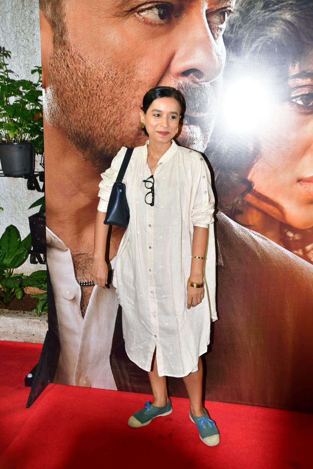 Tillotama Shome seen at the screening of The Night Manager.