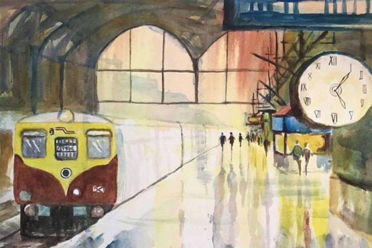 The train ticket inspector who's an amazing painter - Rediff.com