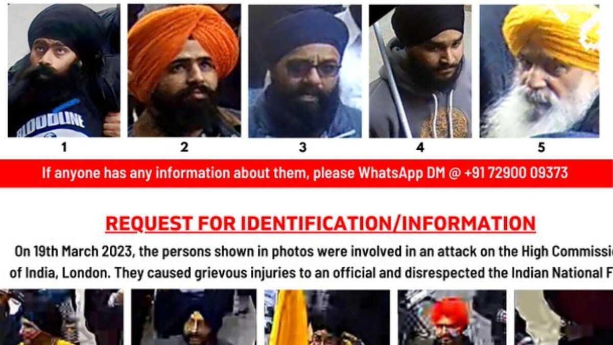 NIA Releases Photos of 45 Accused in Indian High Commission Attack in London - Vimarsana News