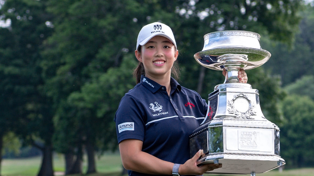 中国高尔夫球手殷勇夺女子PGA锦标赛冠军 夺得大满贯冠军