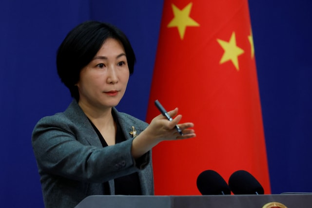 China is the first country to explicitly voice support for the AU's accession to G20,” Chinese Foreign Ministry spokesperson Mao Ning told a media briefing. (Reuters/File).