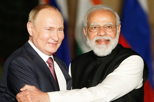 Russian President Vladimir Putin and Prime Minister Narendra Modi. (Reuters File Photo)