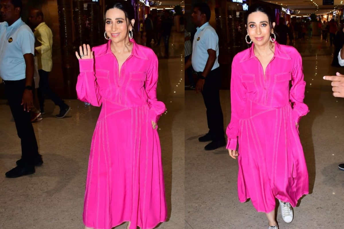 Karishma Kapoor Ki Xx - Karishma Kapoor's Stunning Hot Pink Dress Is What We All Need This Summer,  See Photos - News18