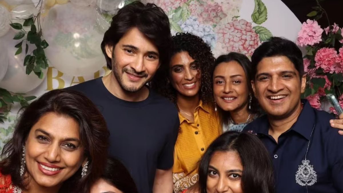 Mahesh Babu and Family Grace Baby Shower Celebration of Designer Shriya ...