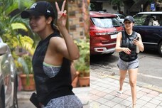 Malaika Arora Aces Her Gym Look In Simple Athleisure Wear, See Photos