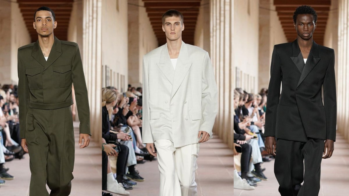 Paris Fashion Week: Givenchy Shows Dressy Tailoring For Men, Details ...