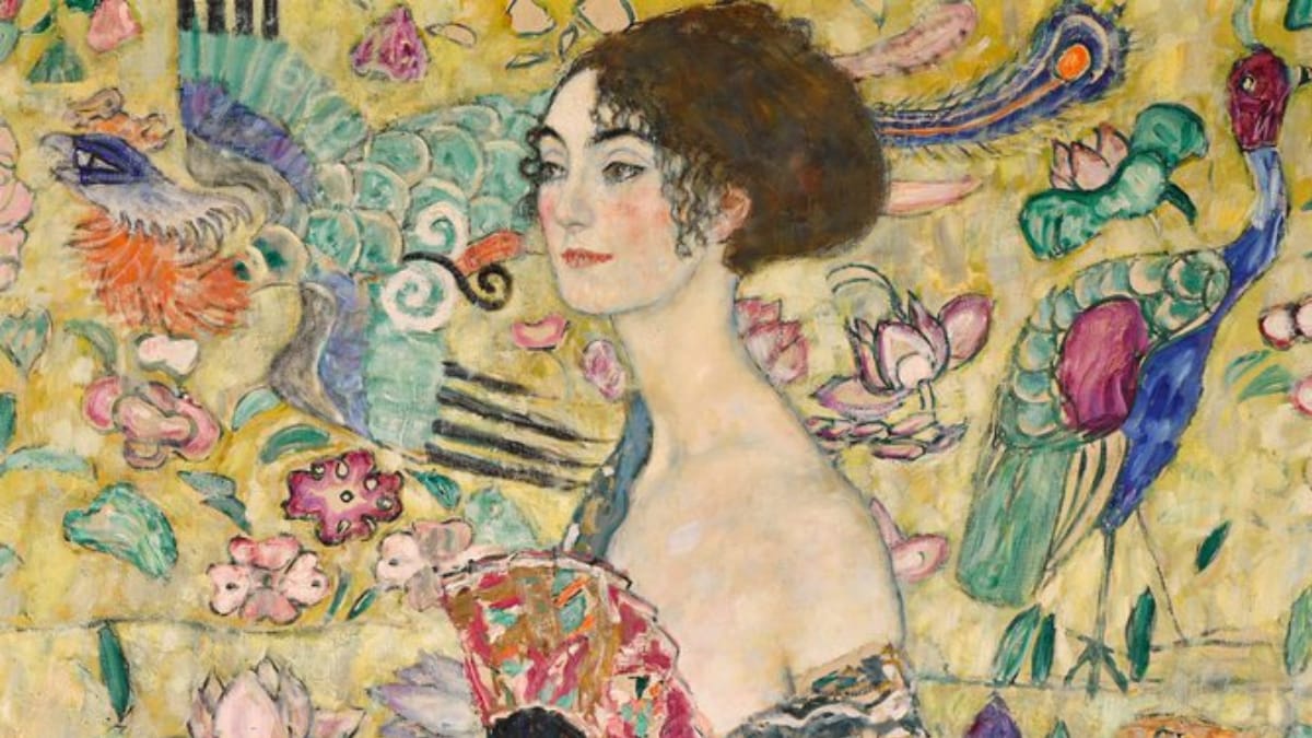 'Lady With a Fan': Klimt's Final Piece Sets European Auction Record at 74Mn Euros - Vimarsana News